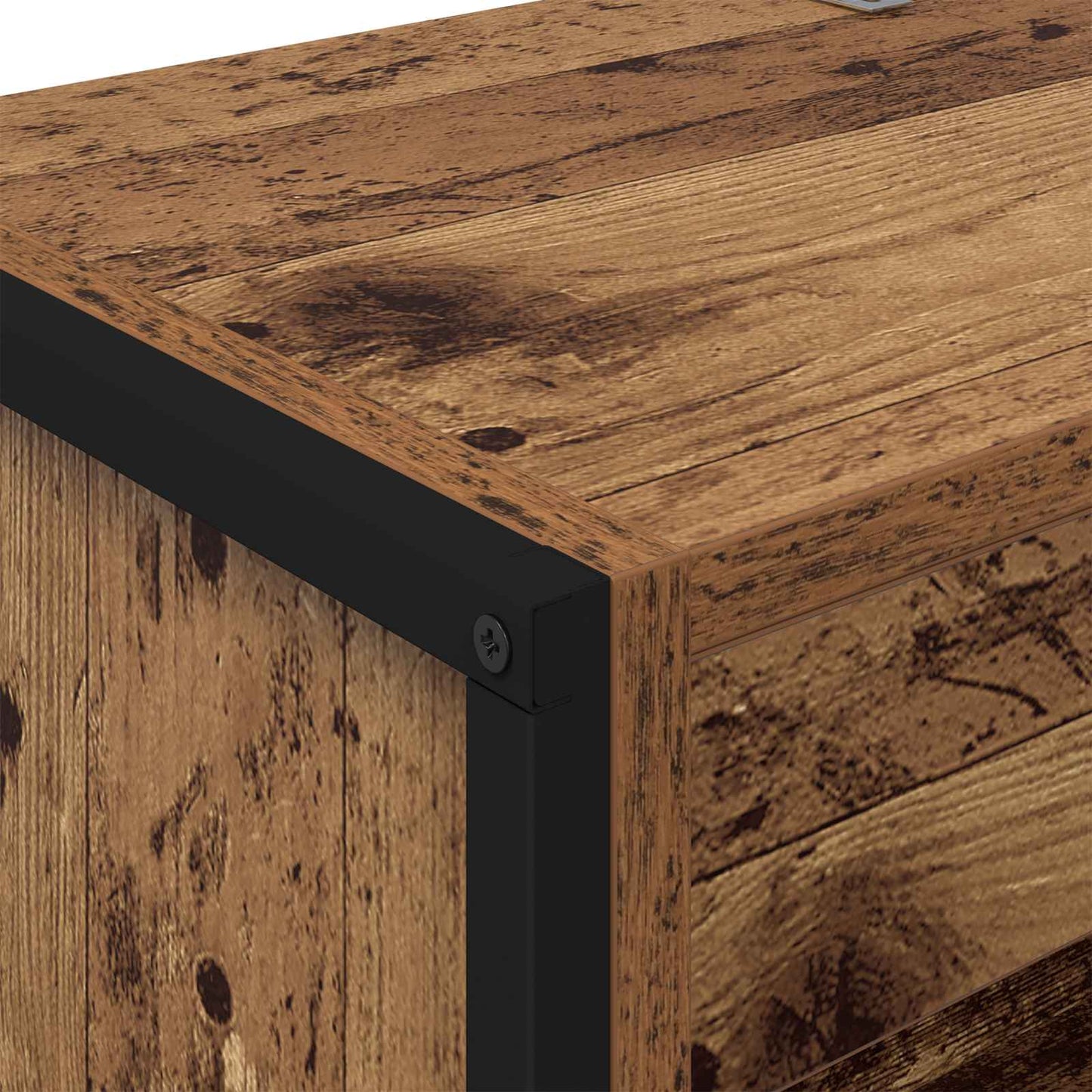 Book Cabinet 2 pcs Old Wood 60 x 30 x 189.5 cm Engineered Wood