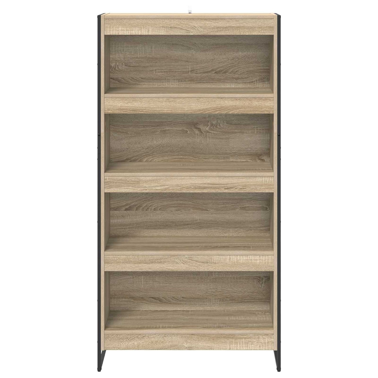 Book Cabinet 2 pcs Sonoma 80 x 30 x 155 cm Engineered Wood