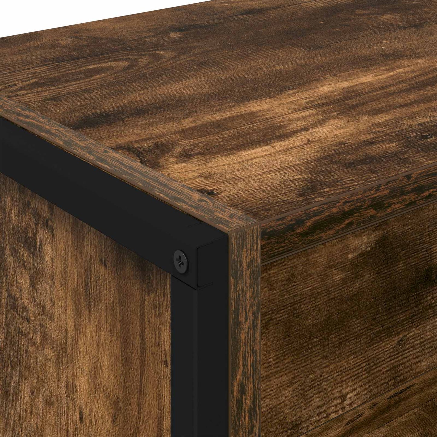 Book Cabinet 2 pcs Smoke Oak 80 x 30 x 155 cm Engineered Wood