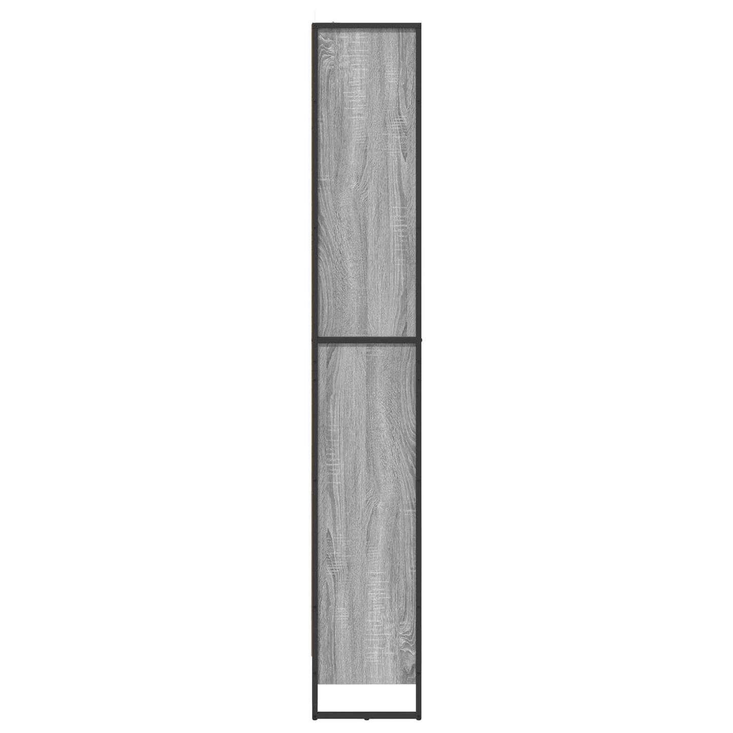 Book Cabinet 80 x 30 x 189.5 cm Engineered Wood Grey Sonoma