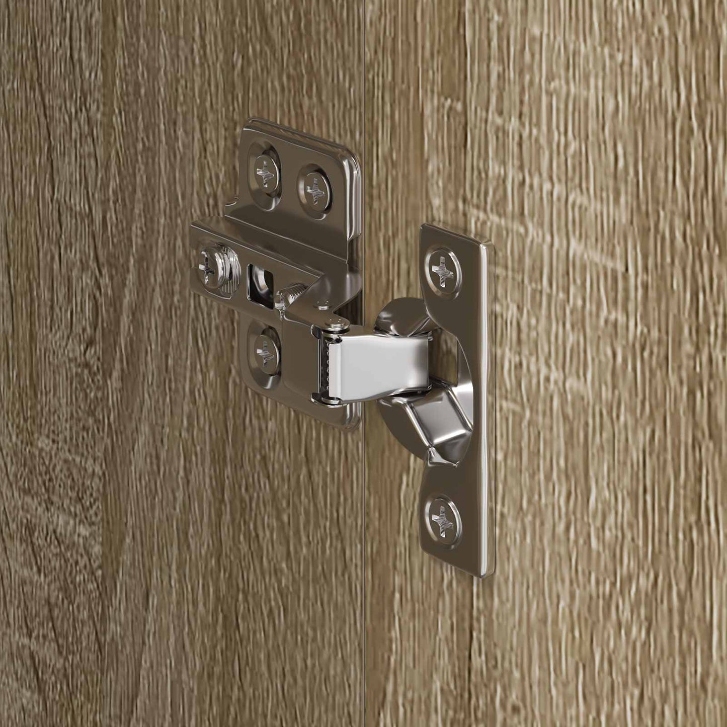Warderobe with Storage Sonoma 50 x 50 x 200 cm Engineered Wood