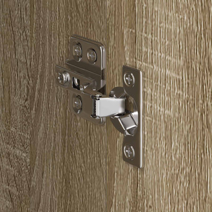 Warderobe with Storage Sonoma 50 x 50 x 200 cm Engineered Wood