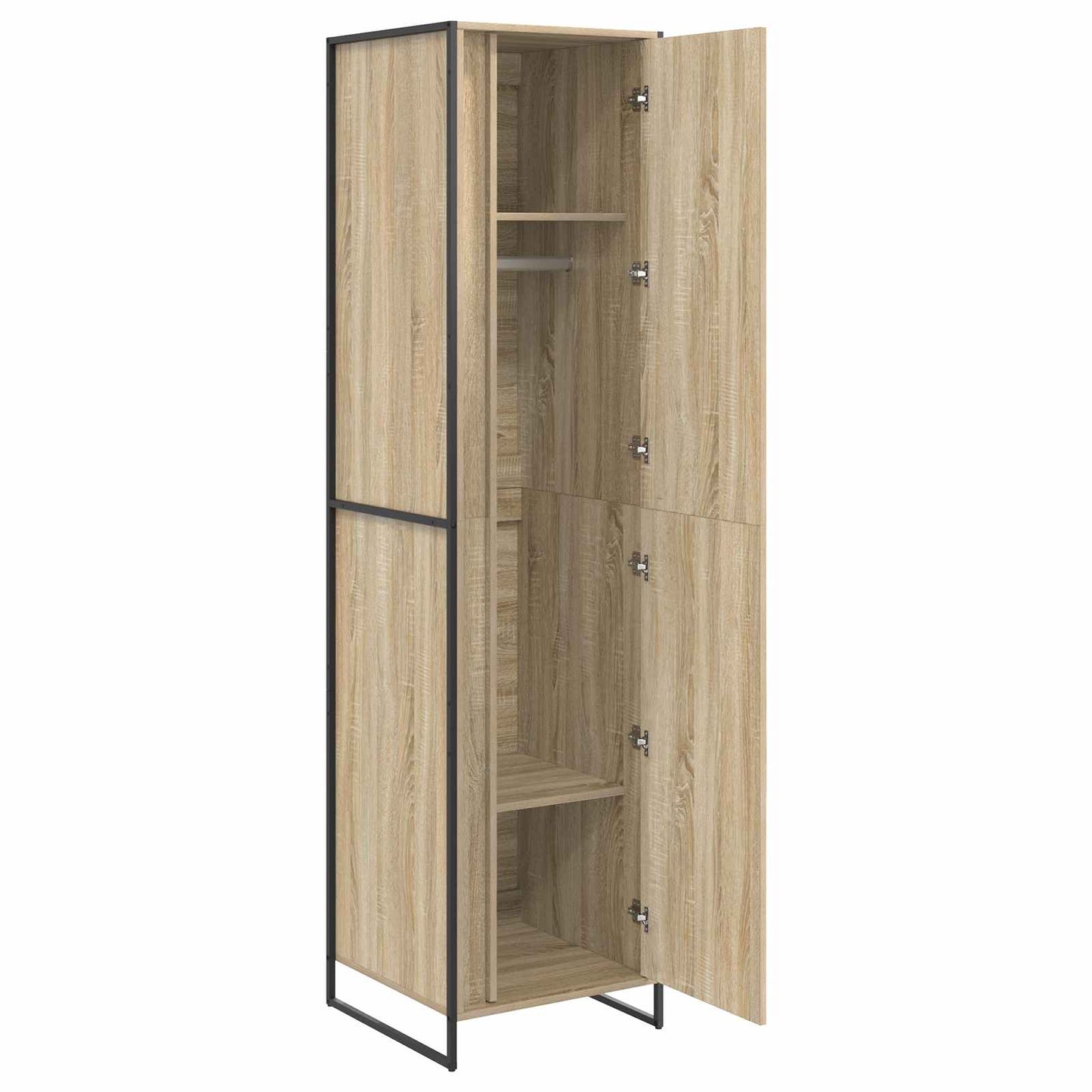 Warderobe with Storage Sonoma 50 x 50 x 200 cm Engineered Wood