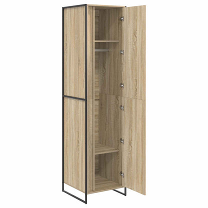 Warderobe with Storage Sonoma 50 x 50 x 200 cm Engineered Wood