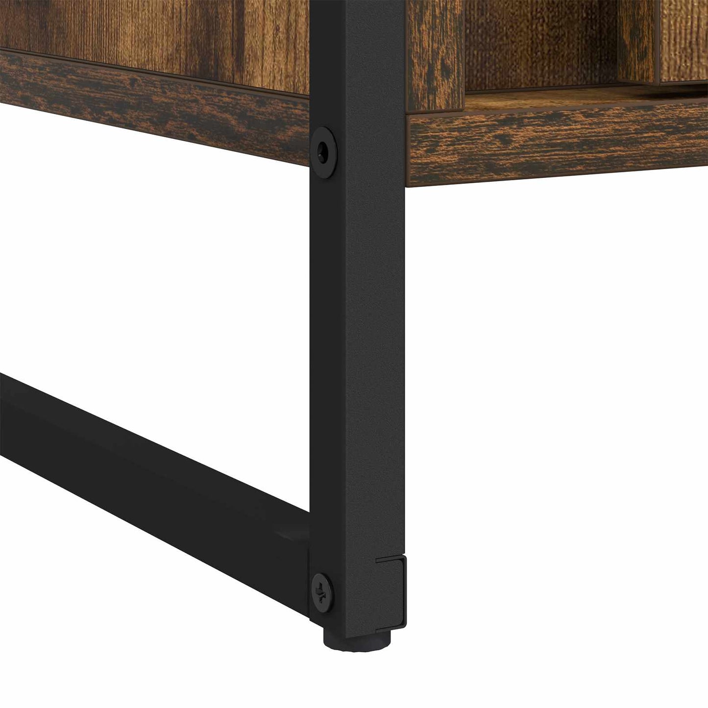 Warderobe with Door Smoke Oak 50 x 50 x 200 cm Engineered Wood
