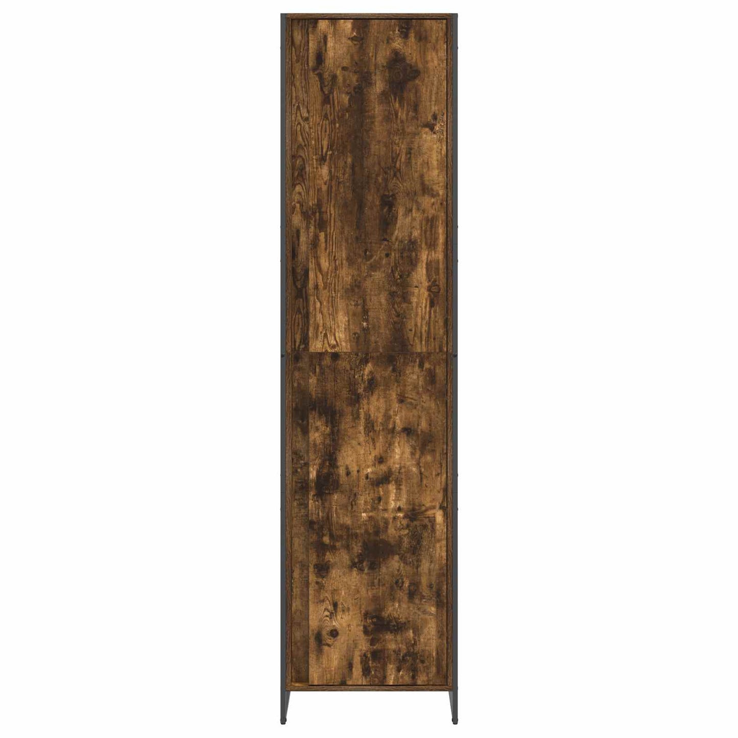 Warderobe with Door Smoke Oak 50 x 50 x 200 cm Engineered Wood