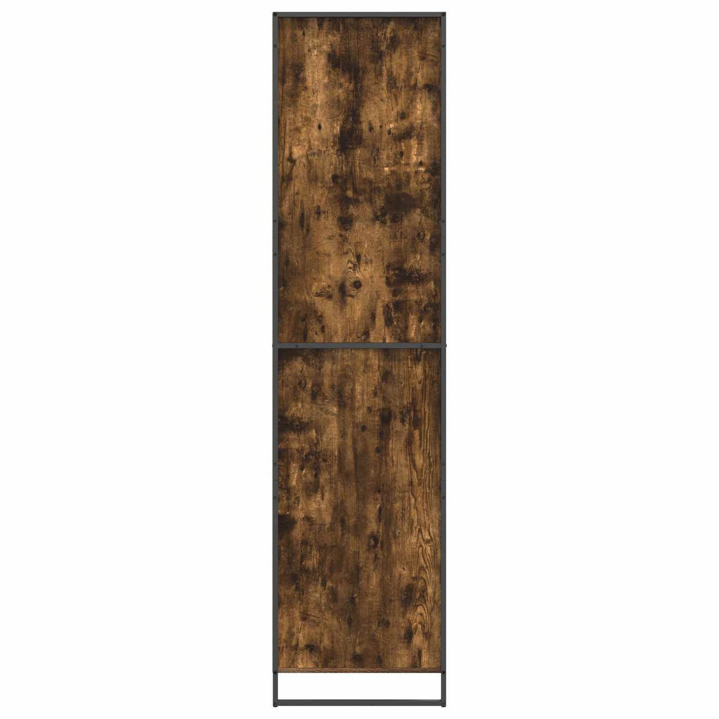 Warderobe with Door Smoke Oak 50 x 50 x 200 cm Engineered Wood