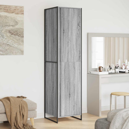 Warderobe Grey Sonoma 50 x 50 x 200 cm Engineered Wood