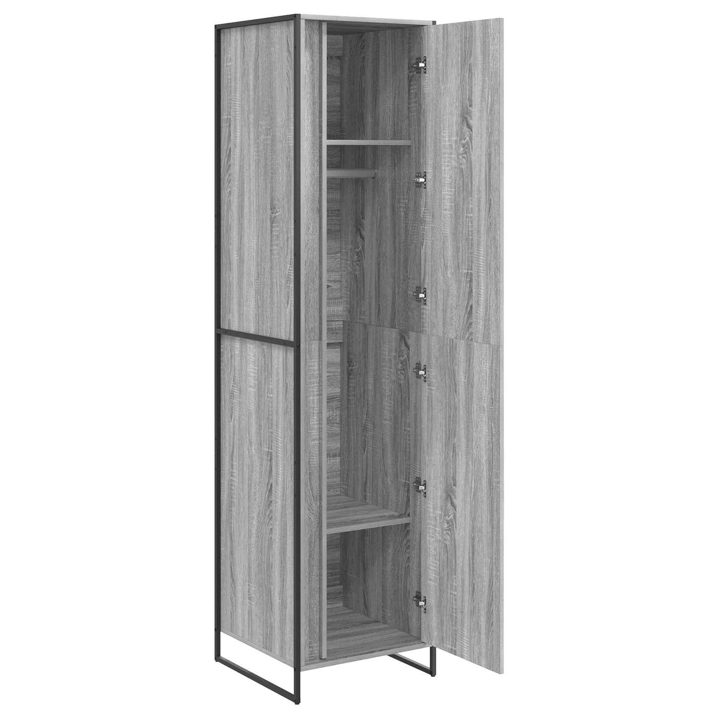 Warderobe Grey Sonoma 50 x 50 x 200 cm Engineered Wood