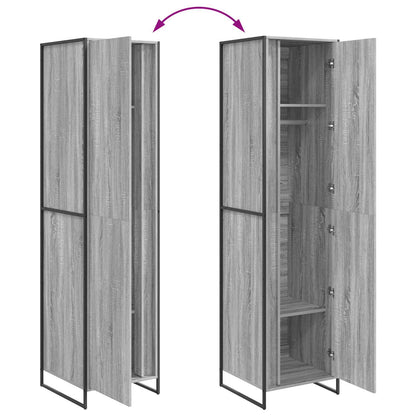 Warderobe Grey Sonoma 50 x 50 x 200 cm Engineered Wood