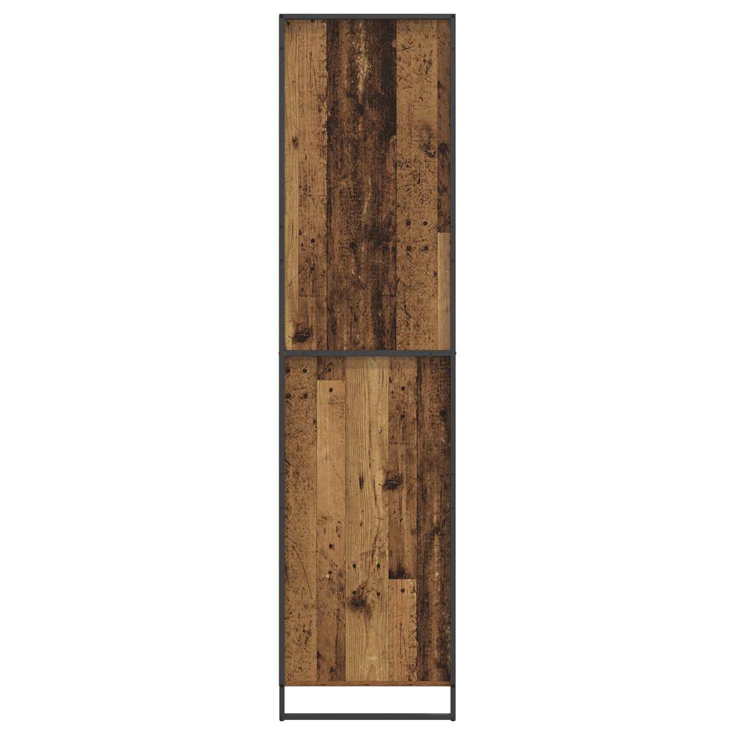 Warderobe with Door Old Wood 50 x 50 x 200 cm Engineered Wood