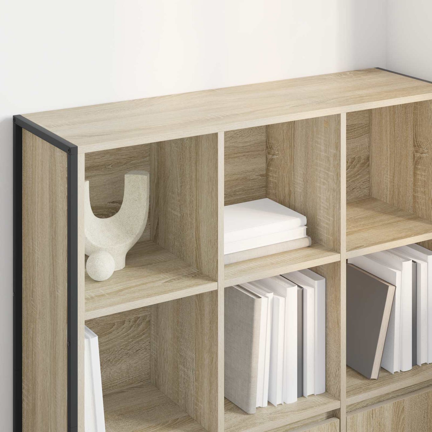 Book Cabinet 2 pcs Sonoma 99.5 x 30 x 108 cm Engineered Wood