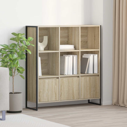 Book Cabinet 2 pcs Sonoma 99.5 x 30 x 108 cm Engineered Wood