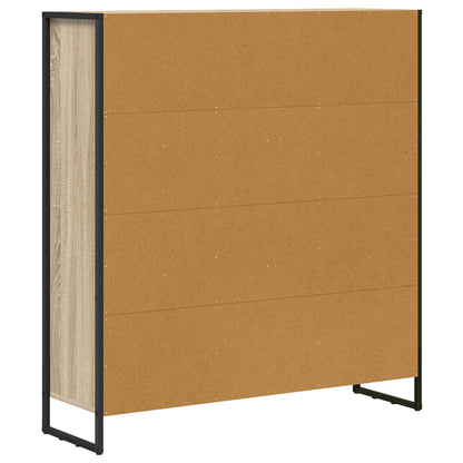 Book Cabinet 2 pcs Sonoma 99.5 x 30 x 108 cm Engineered Wood