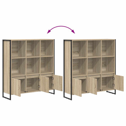 Book Cabinet 2 pcs Sonoma 99.5 x 30 x 108 cm Engineered Wood