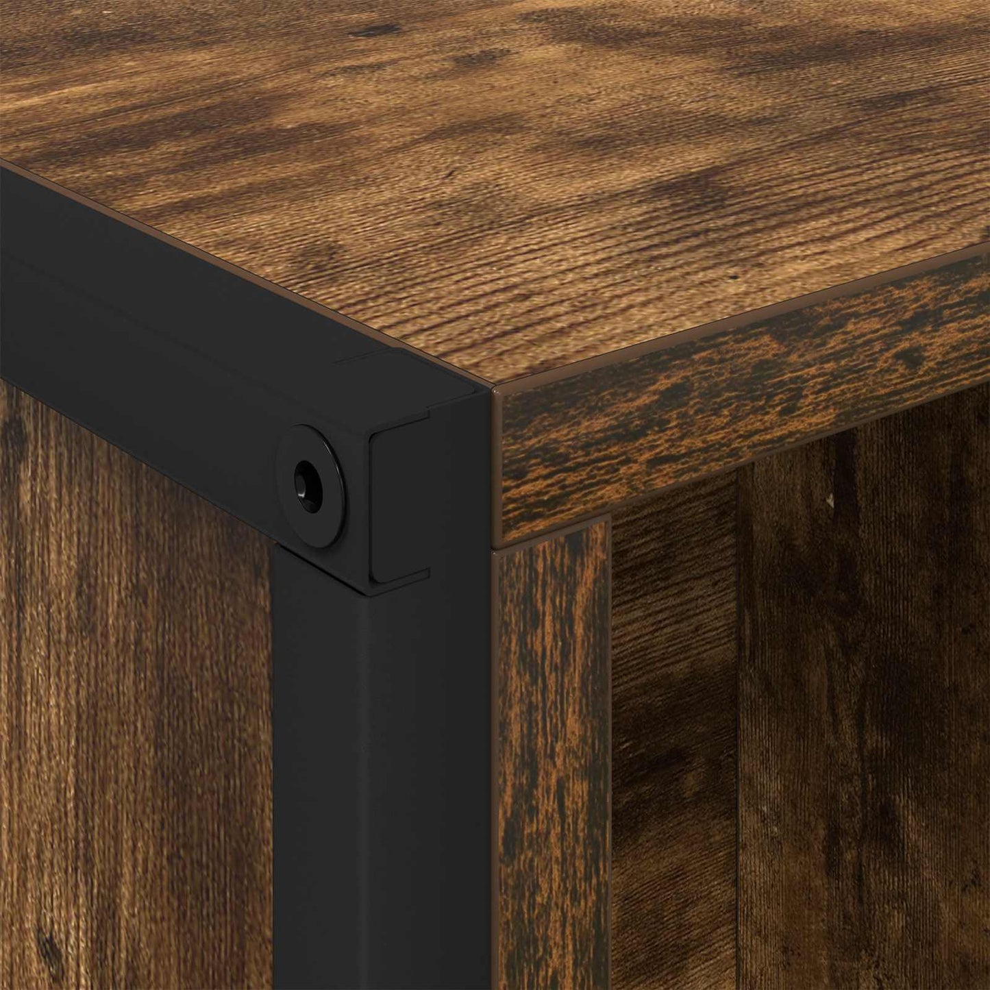 Book Cabinet 2 pcs Smoke Oak 99.5 x 30 x 108 cm Engineered Wood