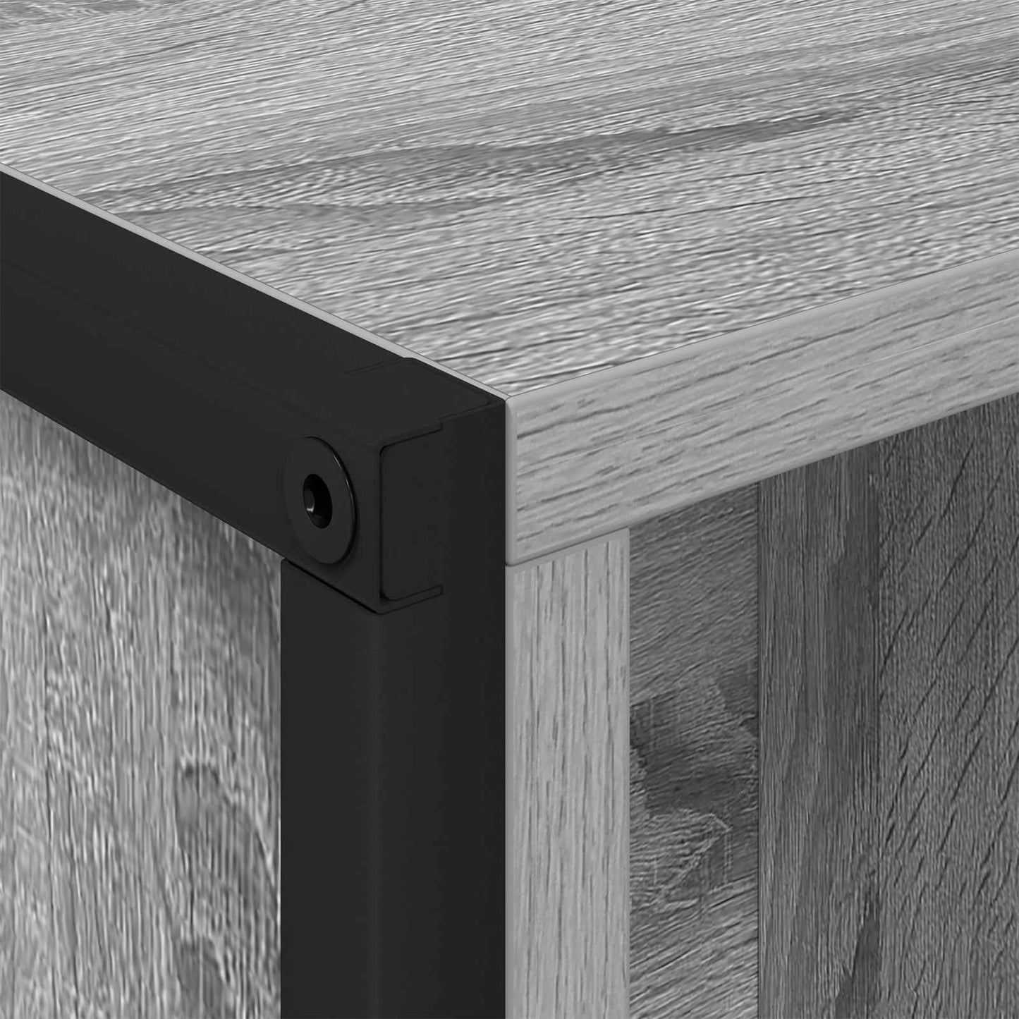 Book Cabinet 2 pcs Grey Sonoma 99.5 x 30 x 108 cm