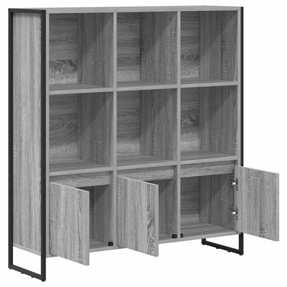 Book Cabinet 2 pcs Grey Sonoma 99.5 x 30 x 108 cm