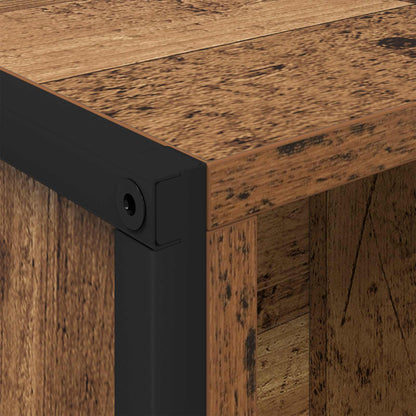 Book Cabinet 2 pcs Old Wood 99.5 x 30 x 108 cm Engineered Wood