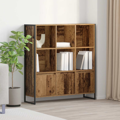 Book Cabinet 2 pcs Old Wood 99.5 x 30 x 108 cm Engineered Wood