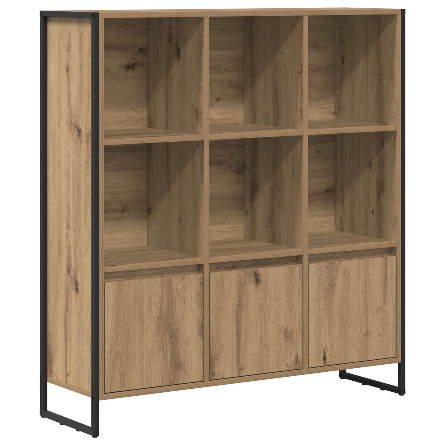 Book Cabinet 2 pcs Artisian Oak 99.5 x 30 x 108 cm
