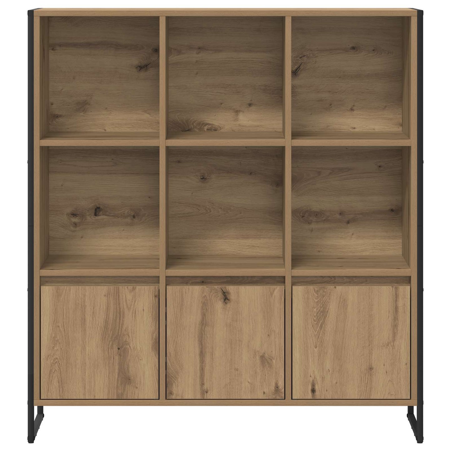 Book Cabinet 2 pcs Artisian Oak 99.5 x 30 x 108 cm
