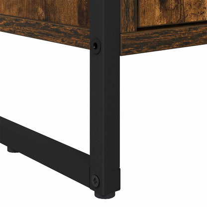 Tall Cabinets Smoke Oak 60 x 36 x 200 cm Engineered Wood