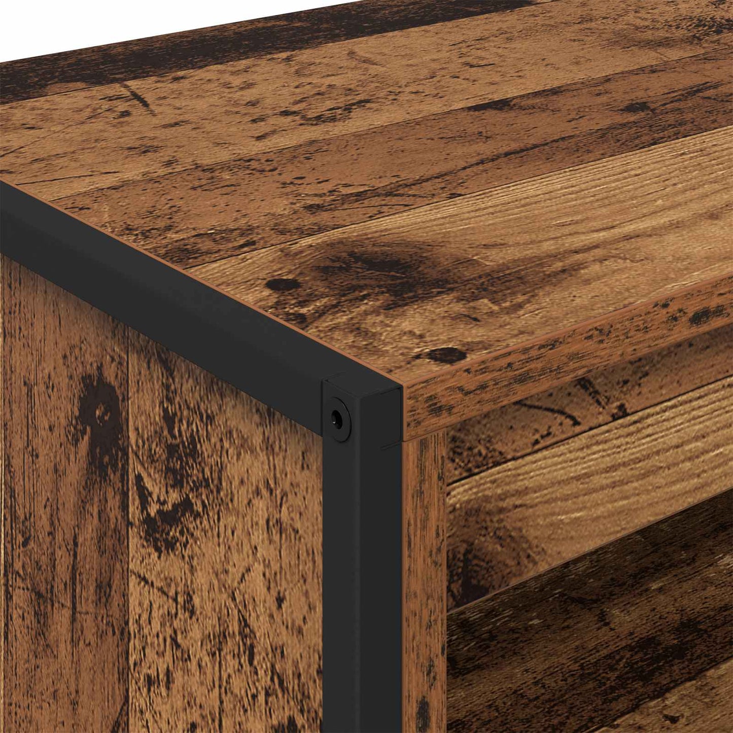 Tall Cabinets Old Wood 60 x 36 x 200 cm Engineered Wood
