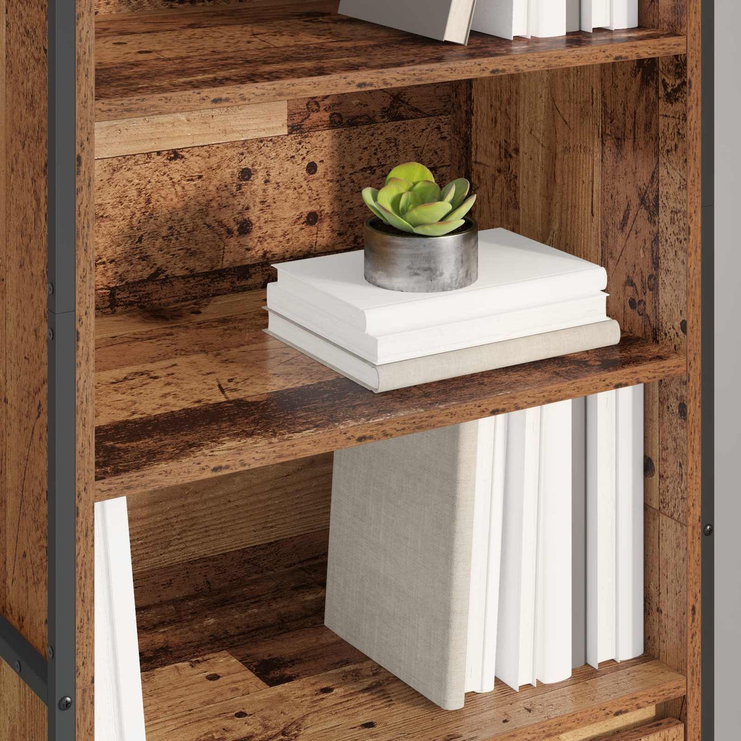 Tall Cabinets Old Wood 60 x 36 x 200 cm Engineered Wood