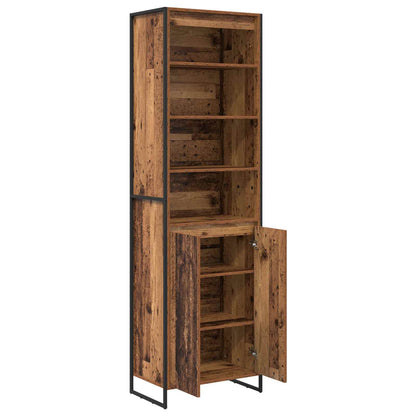 Tall Cabinets Old Wood 60 x 36 x 200 cm Engineered Wood