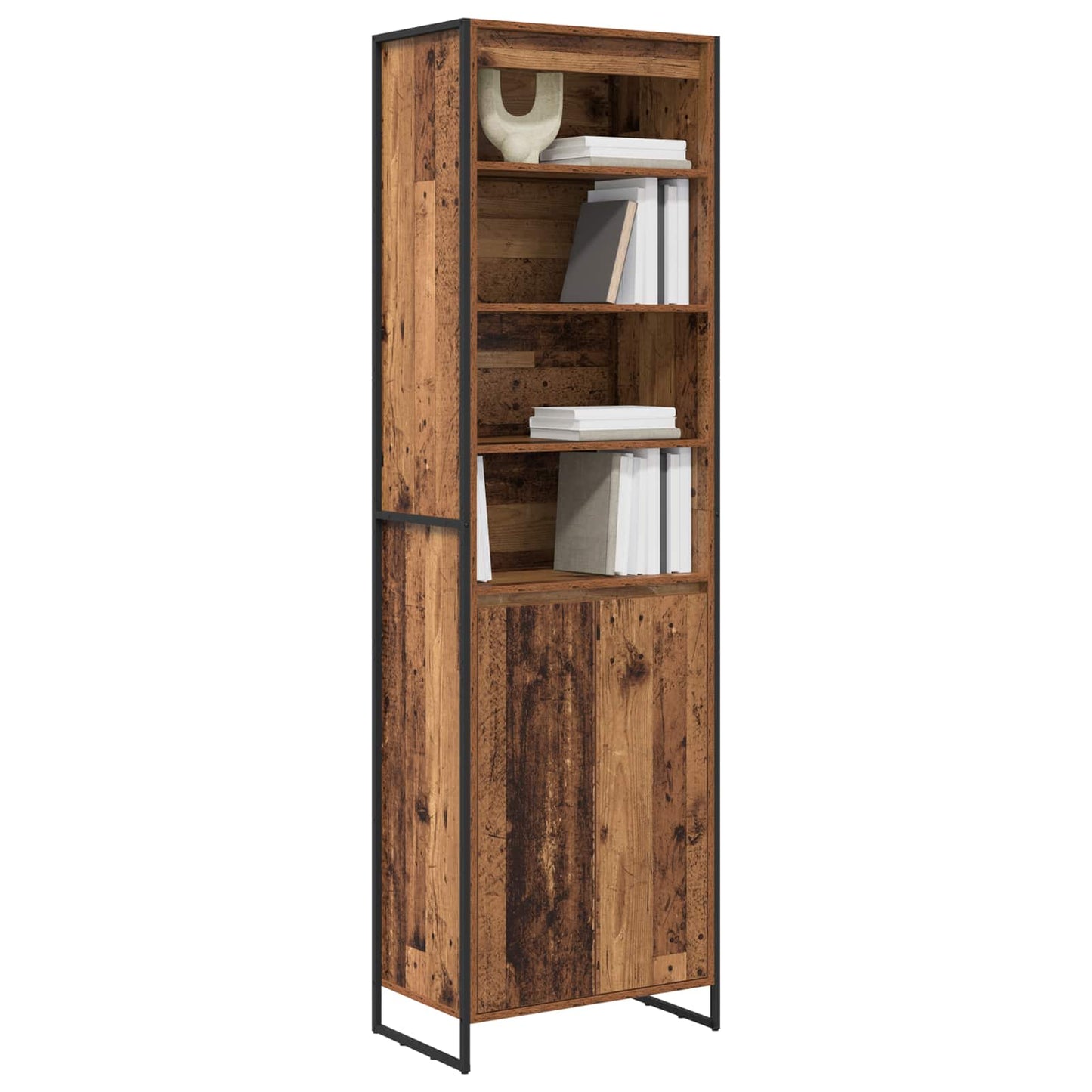 Tall Cabinets Old Wood 60 x 36 x 200 cm Engineered Wood