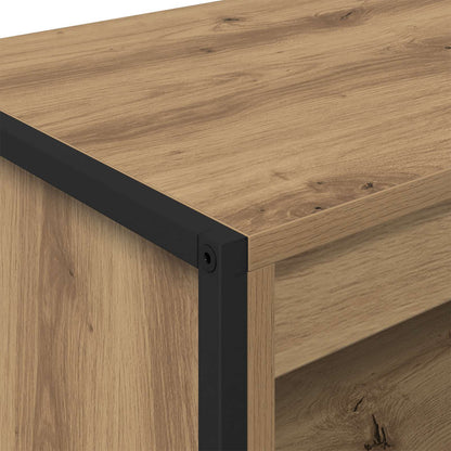 Tall Cabinets Artisian Oak 60 x 36 x 200 cm Engineered Wood