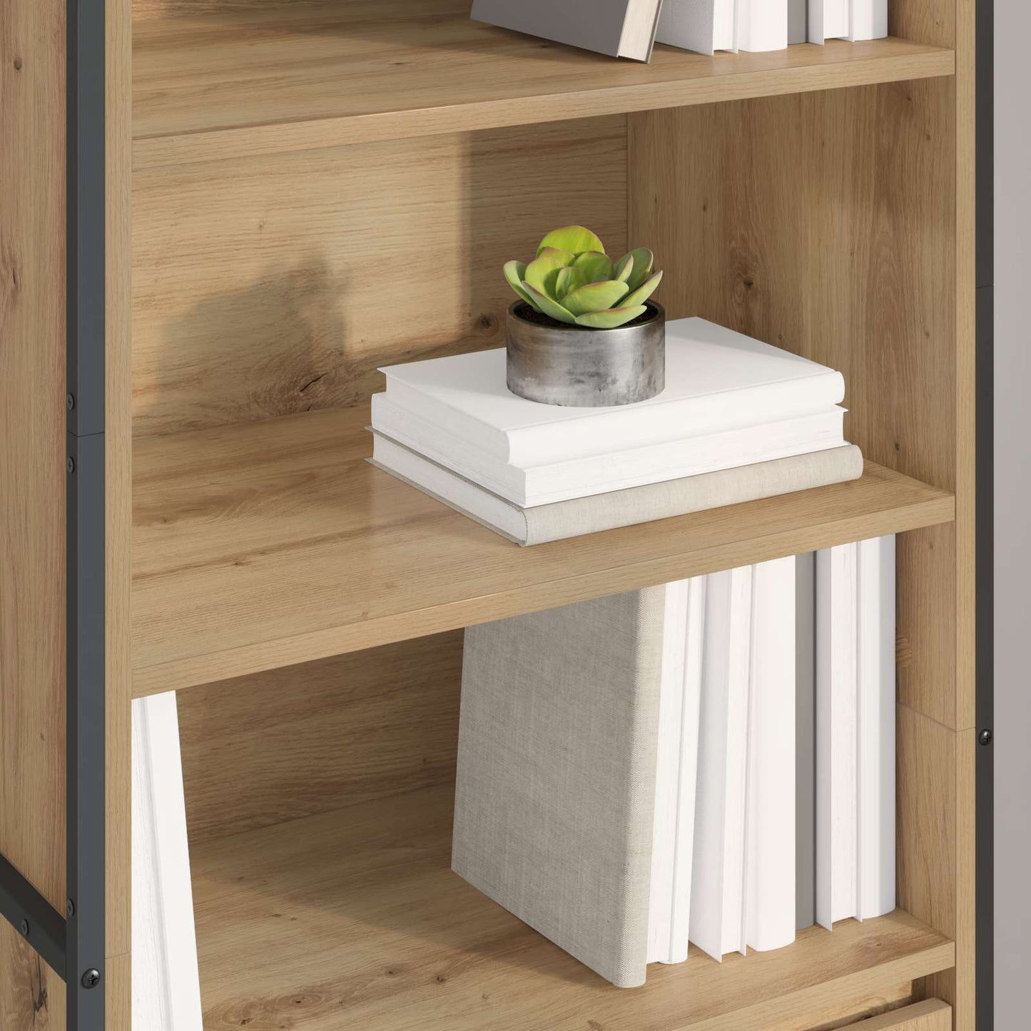 Tall Cabinets Artisian Oak 60 x 36 x 200 cm Engineered Wood