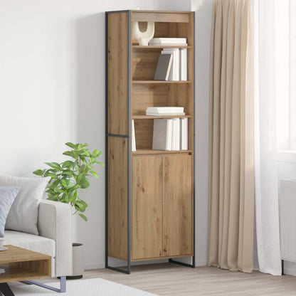 Tall Cabinets Artisian Oak 60 x 36 x 200 cm Engineered Wood