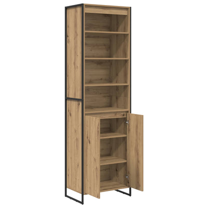 Tall Cabinets Artisian Oak 60 x 36 x 200 cm Engineered Wood
