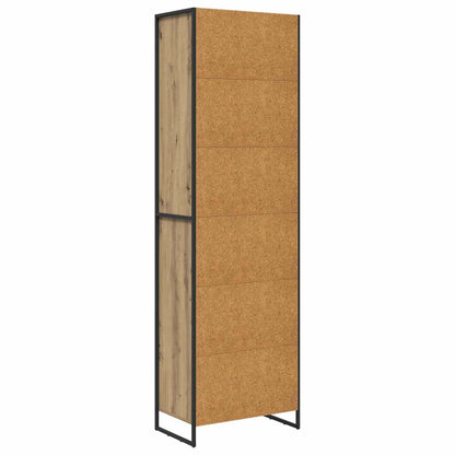 Tall Cabinets Artisian Oak 60 x 36 x 200 cm Engineered Wood