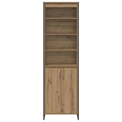 Tall Cabinets Artisian Oak 60 x 36 x 200 cm Engineered Wood