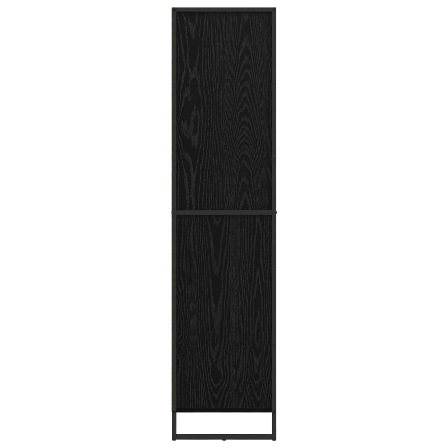 Sideboard 2 pcs Black Oak 81 x 36 x 150.5 cm Engineered Wood