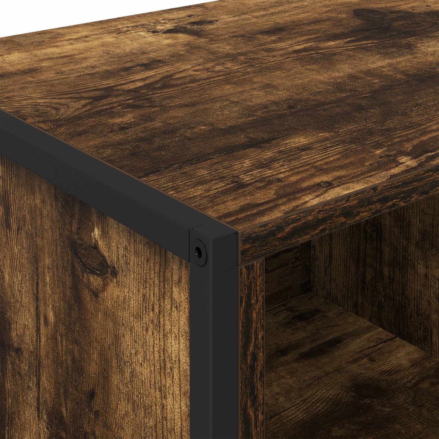 Sideboard 2 pcs Smoke Oak 81 x 36 x 150.5 cm Engineered Wood