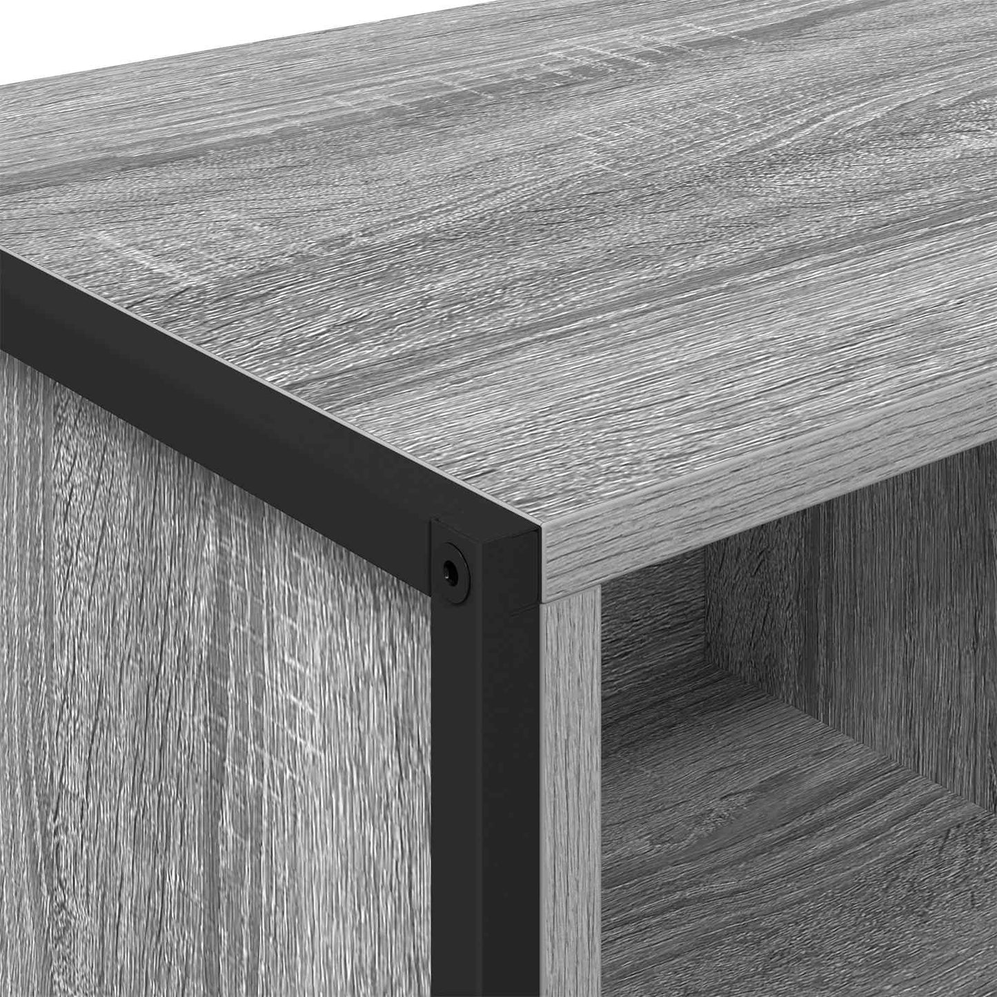 Sideboard 2 pcs Grey Sonoma 81 x 36 x 150.5 cm Engineered Wood