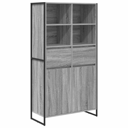 Sideboard 2 pcs Grey Sonoma 81 x 36 x 150.5 cm Engineered Wood