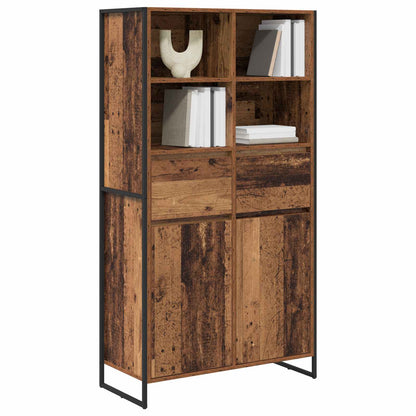 Sideboard 2 pcs Old Wood 81 x 36 x 150.5 cm Engineered Wood