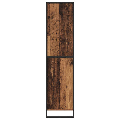 Sideboard 2 pcs Old Wood 81 x 36 x 150.5 cm Engineered Wood