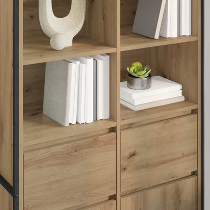 Sideboard 2 pcs Artisian Oak 81 x 36 x 150.5 cm Engineered Wood
