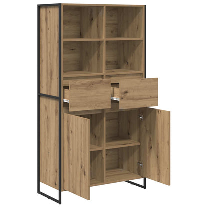 Sideboard 2 pcs Artisian Oak 81 x 36 x 150.5 cm Engineered Wood