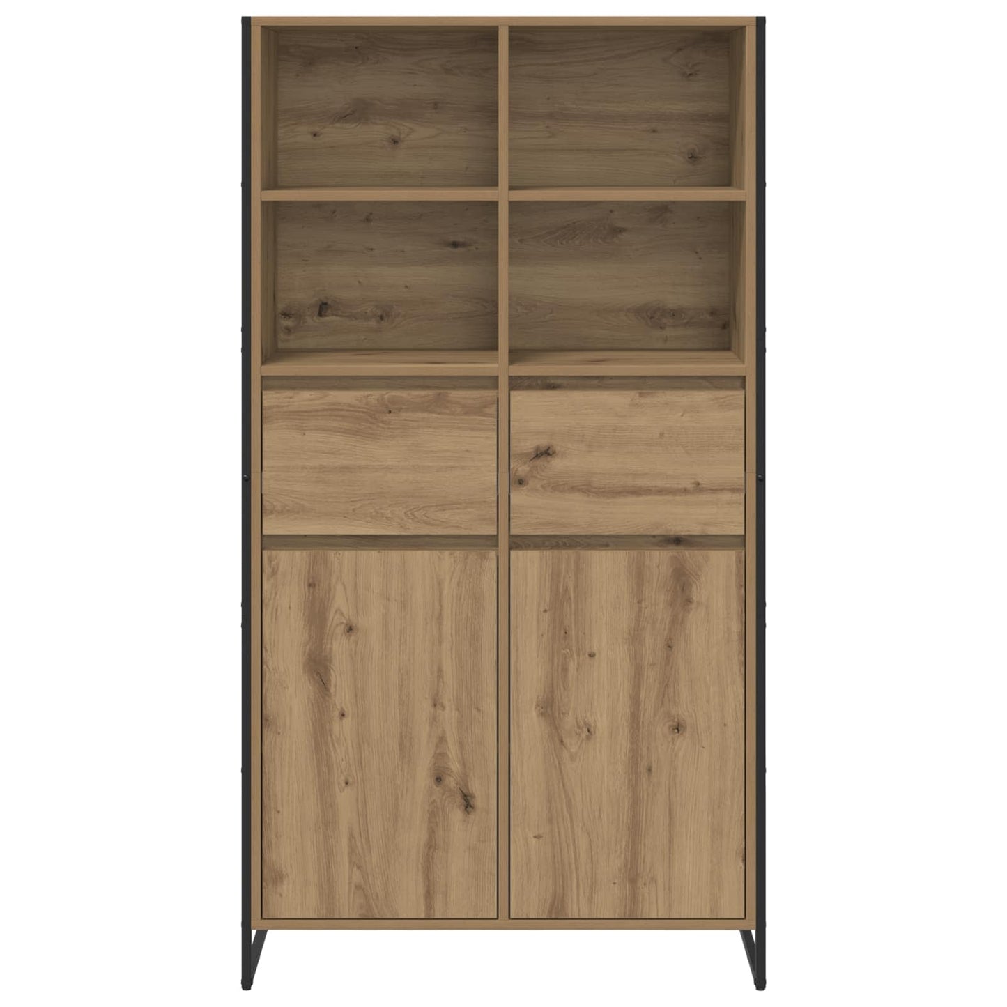 Sideboard 2 pcs Artisian Oak 81 x 36 x 150.5 cm Engineered Wood