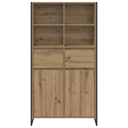 Sideboard 2 pcs Artisian Oak 81 x 36 x 150.5 cm Engineered Wood