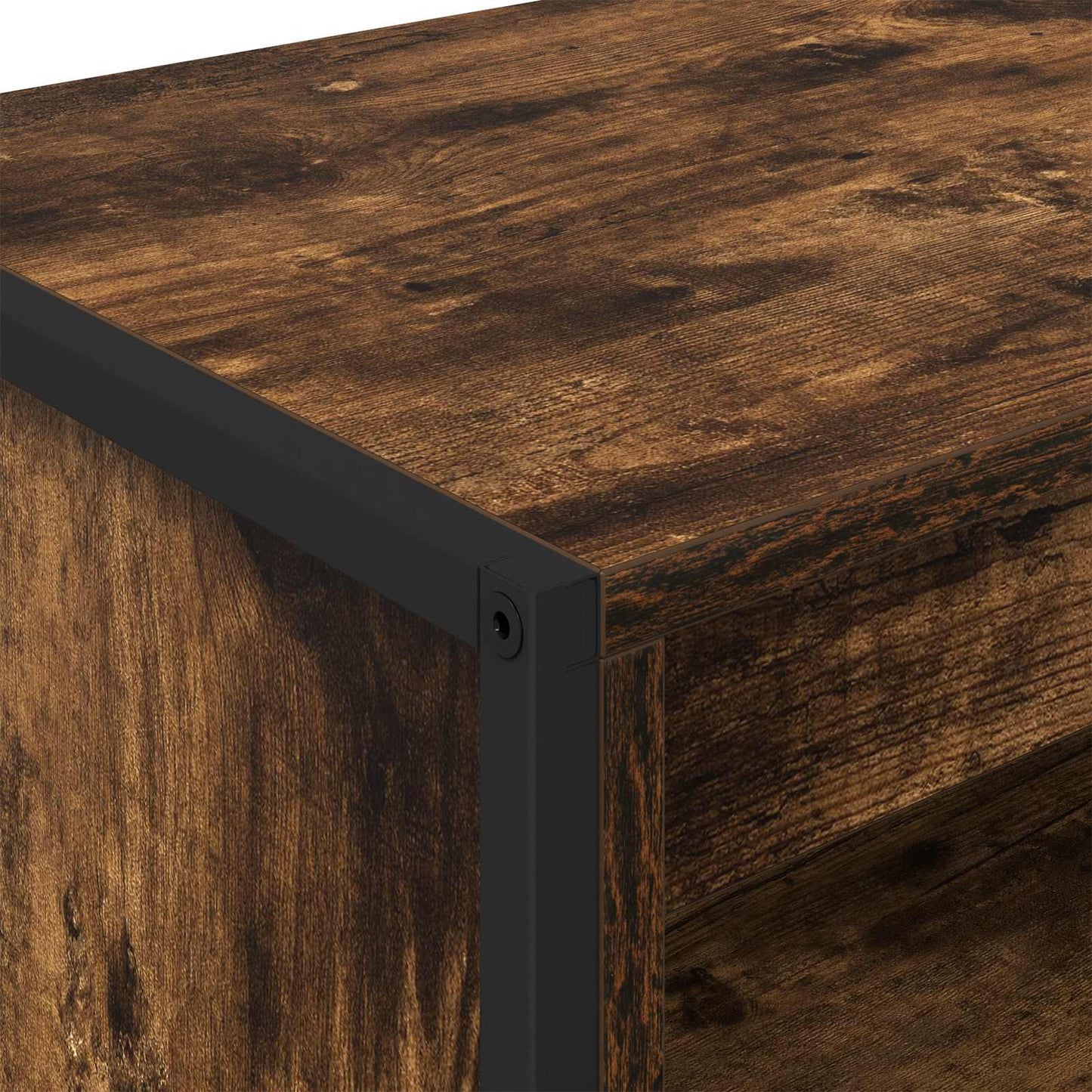 Tall Cabinets Smoke Oak 79 x 36 x 200 cm Engineered Wood