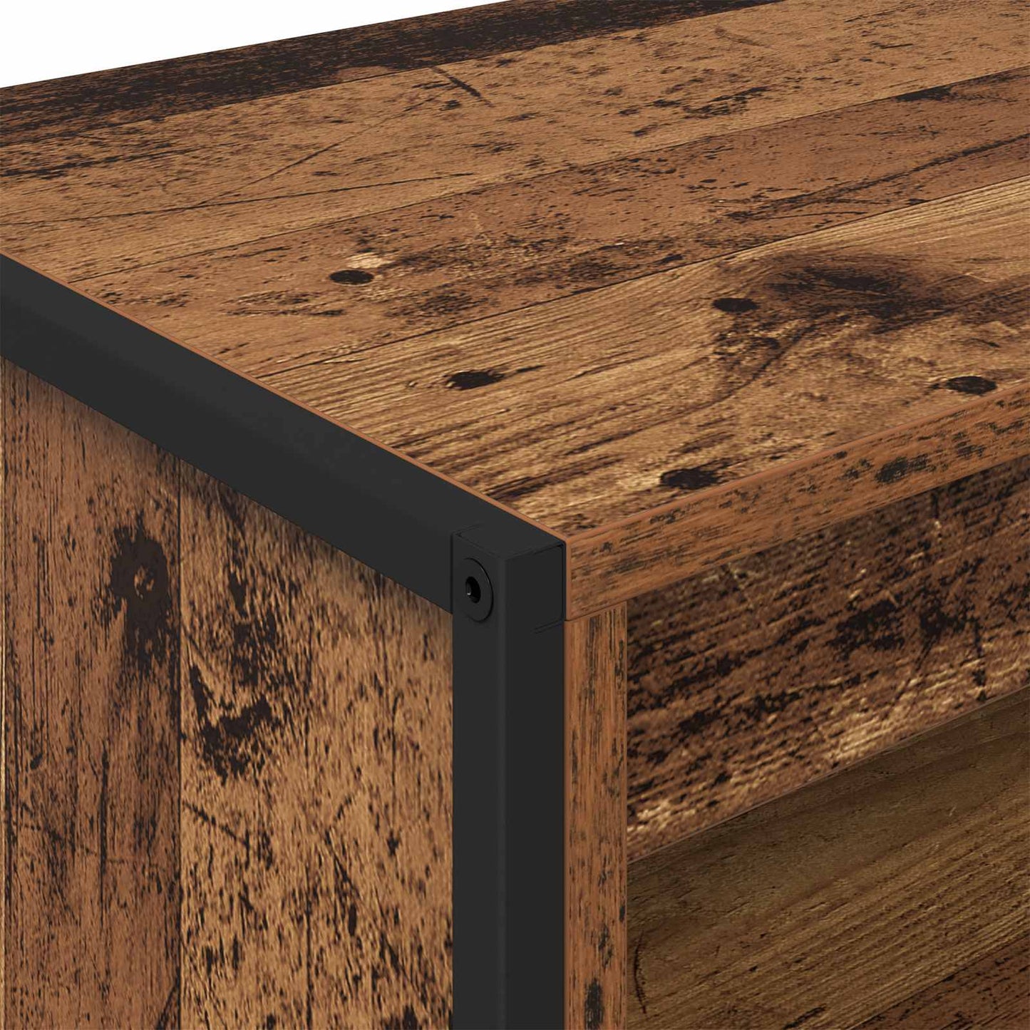 Tall Cabinets Old Wood 79 x 36 x 200 cm Engineered Wood
