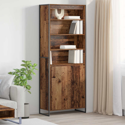 Tall Cabinets Old Wood 79 x 36 x 200 cm Engineered Wood